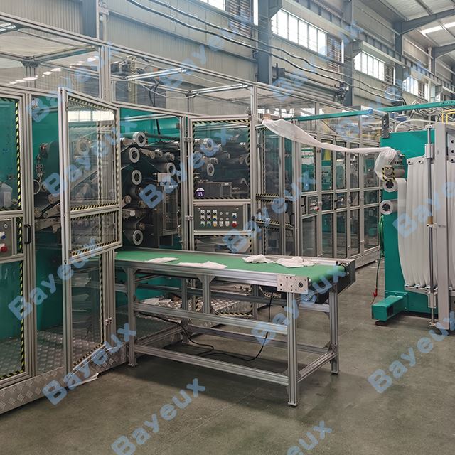 T Shape Baby Pant Machine